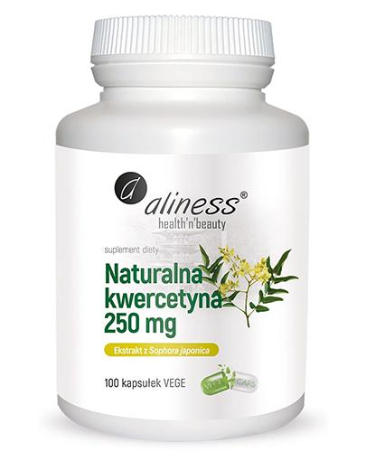  Aliness Naturalna kwercytyna 250 mg - 100 kaps. - cena, opinie, stosowanie - Apteka internetowa Melissa  