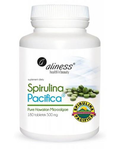ALINESS Spirulina Pacifica 500mg - 180 tabl. - Apteka internetowa Melissa