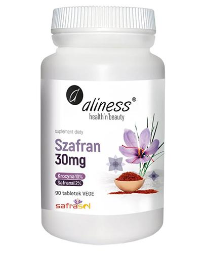  Aliness Szafran Safrasol 2%/10% 30 mg, 90 tabletek, cena, opinie, stosowanie - Apteka internetowa Melissa  