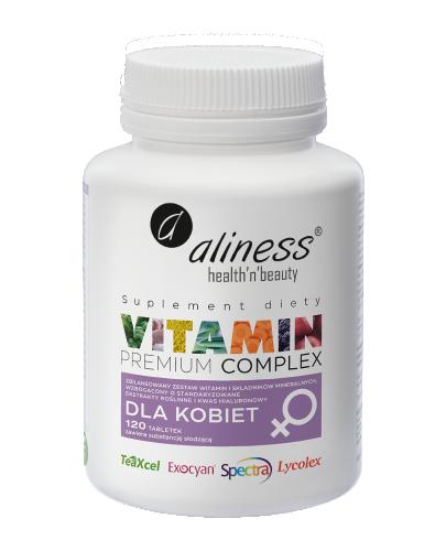  Aliness Vitamin Premium Complex dla kobiet, 120 tabletek - Apteka internetowa Melissa  