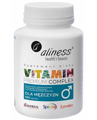  Aliness Vitamin Premium Complex dla mężczyzn, 120 tabletek - Apteka internetowa Melissa  