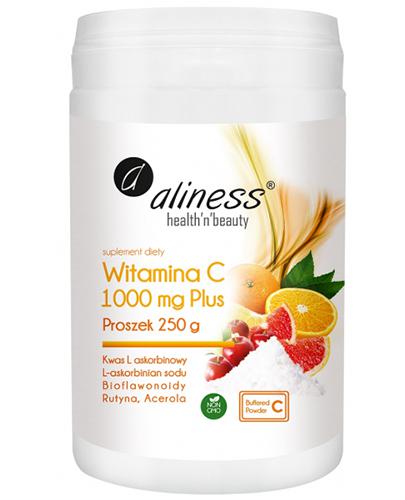  ALINESS Witamina C 1000 mg plus - 250 g - Apteka internetowa Melissa  