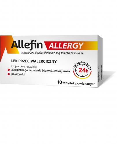  Allefin Allergy 5 mg, 10 tabletek - Apteka internetowa Melissa  