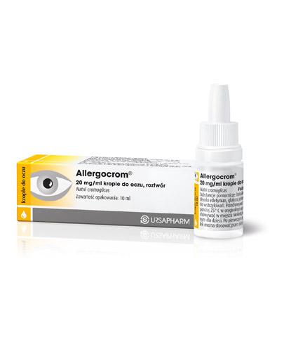 ALLERGOCROM Krople do oczu 0,02 w 1 ml - 10 ml