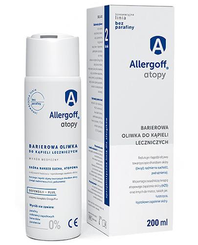 ALLERGOFF ATOPY Barierowa oliwka do kąpieli leczniczych - 200 ml - Apteka internetowa Melissa