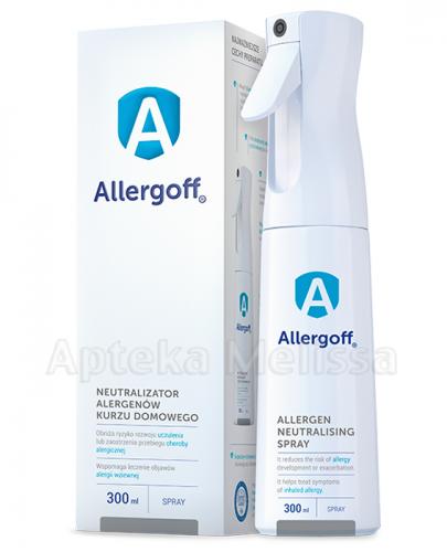  ALLERGOFF Neutralizator alergenów kurzu domowego w sprayu - 300 ml - Apteka internetowa Melissa  
