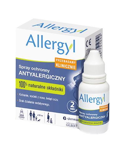  ALLERGYL Spray ochronny antyalergiczny - 800 mg - cena, dawkowanie, opinie  - Apteka internetowa Melissa  