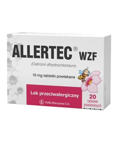  Allertec WZF, 20 tabletek powlekanych - Apteka internetowa Melissa  