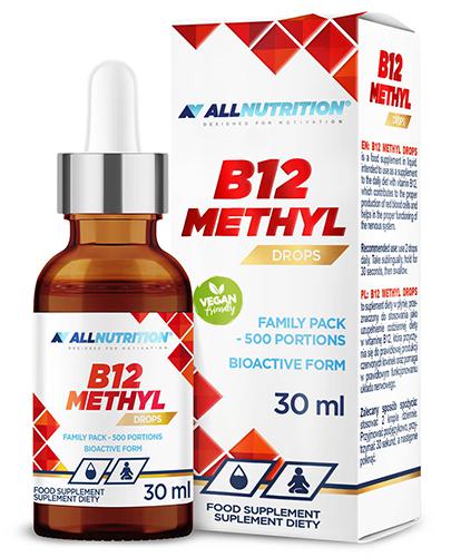 Allnutrition B12 Methyl Drops, 30 ml, cena, opinie, skład - Apteka internetowa Melissa  