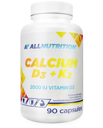 ALLNUTRITION Calcium D3 + K2, 90 kapsułek - Apteka internetowa Melissa  