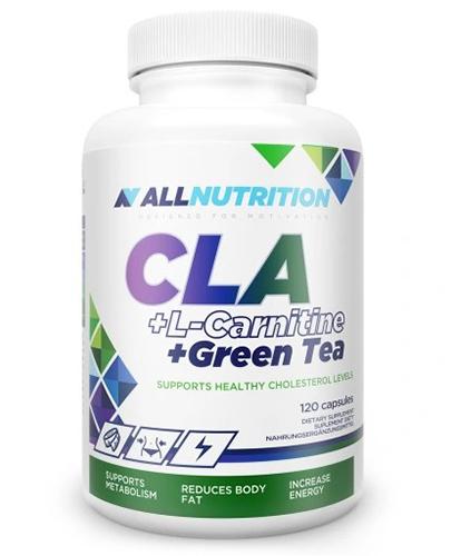  Allnutrition CLA + L-Carnitine + Green Tea, 120 kapsułek - Apteka internetowa Melissa  