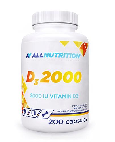  Allnutrition D3 2000 - 200 kaps. - cena, opinie, działanie - Apteka internetowa Melissa  