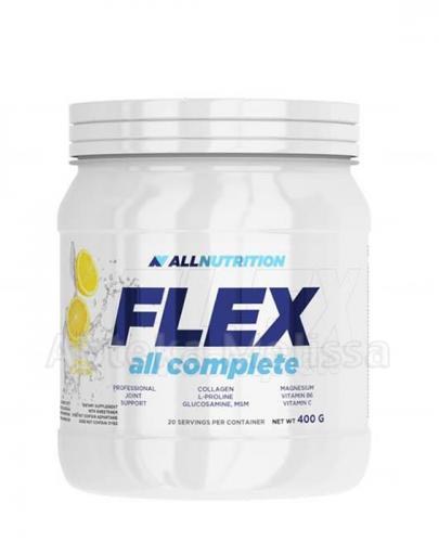  ALLNUTRITION Flex all complete, lemon - 400 g. Profesjonalne wsparcie dla stawów. - Apteka internetowa Melissa  