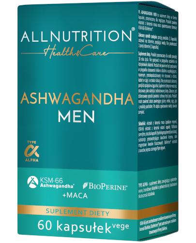  Allnutrition Health & Care Ashwagandha Men, 60 kapsułek - Apteka internetowa Melissa  