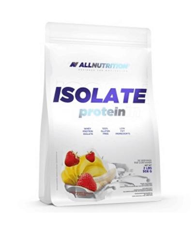  ALLNUTRITION Isolate protein strawberry-banana - 908 g - Apteka internetowa Melissa  
