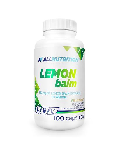  Allnutrition Lemon Balm, 100 kapsułek - Apteka internetowa Melissa  