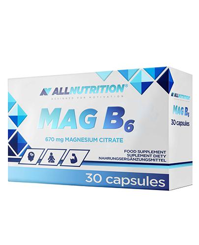  Allnutrition Mag B6 - 30 kaps. - cena, opinie, stosowanie - Apteka internetowa Melissa  