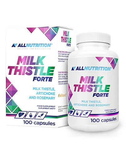  Allnutrition Milk Thistle Forte, 100 kapsułek - Apteka internetowa Melissa  