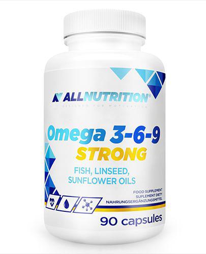  Allnutrition Omega 3-6-9 Strong - 90 kaps. - cena, opinie, właściwości - Apteka internetowa Melissa  