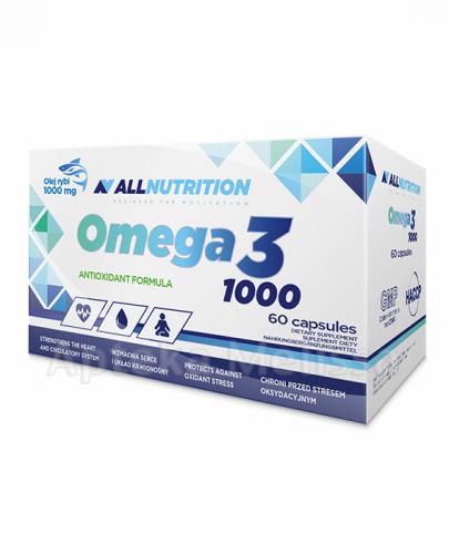  ALLNUTRITION Omega 3 1000 - 60 kaps. - Apteka internetowa Melissa  