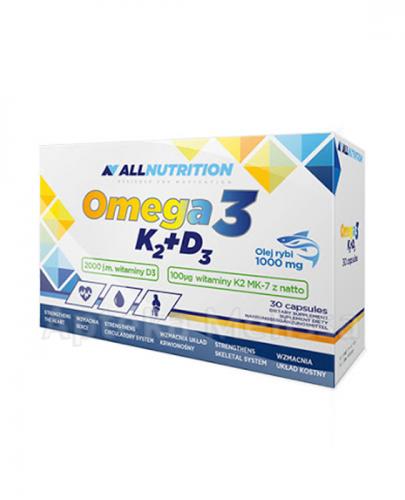  ALLNUTRITION Omega-3 + K2 + D3 - 30 kaps. - Apteka internetowa Melissa  