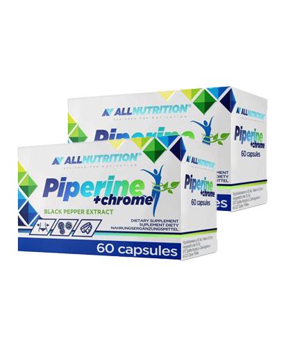  ALLNUTRITION Piperine + Chrome, 2 x 60 kapsułek - Apteka internetowa Melissa  