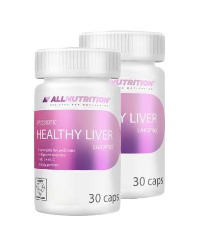  ALLNUTRITION Probiotic Healthy Liver Lab2Pro, 2 x 30 kapsułek - Apteka internetowa Melissa  