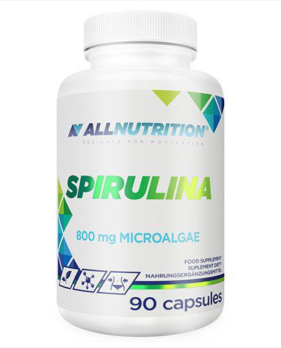  Allnutrition Spirulina - 90 kaps. - cena, opinie, właściwości - Apteka internetowa Melissa  