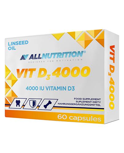  Allnutrition Vit D3 4000 IU Odporność, 60 kaps., cena, opinie, stosowanie - Apteka internetowa Melissa  