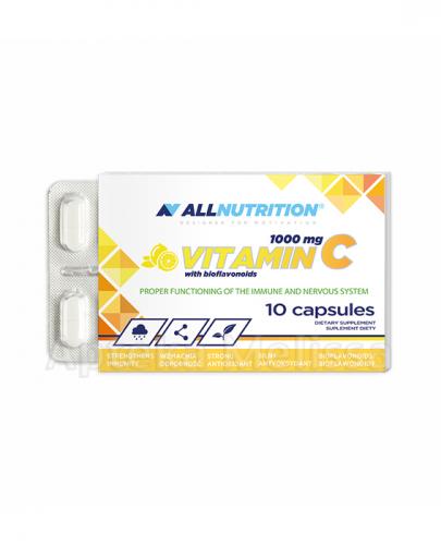  ALLNUTRITION Vitamin C 1000 + bioflawonoidy - 10 kaps.  - Apteka internetowa Melissa  