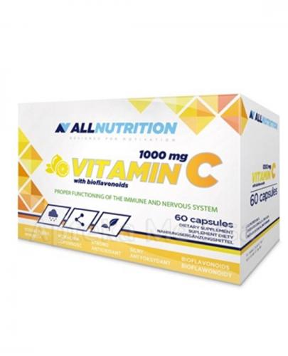  ALLNUTRITION Witamina C 1000 + bioflawonoidy - 60 kaps. - Apteka internetowa Melissa  