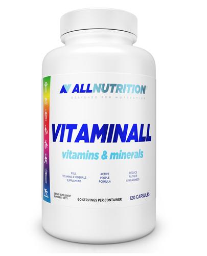 Allnutrition Vitaminall vitamins & minerals - 120 kaps. - cena, opinie, wskazania  - Apteka internetowa Melissa  