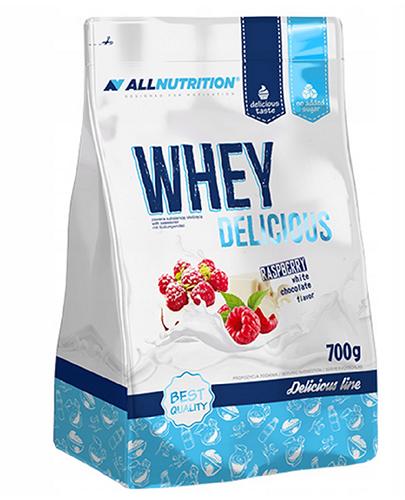  Allnutrition Whey Delicious raspberry white chocolate - 700 g - cena, opinie właściwości - Apteka internetowa Melissa  