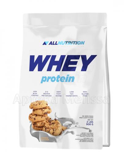  ALLNUTRITION Whey protein cookies - 908 g - Apteka internetowa Melissa  