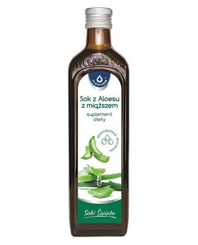 Sok z aloesu z miąższem - - 500 ml
