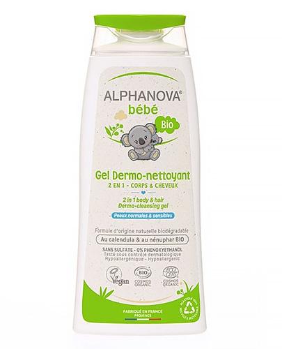 ALPHANOVA BEBE Dermo żel do mycia ciała i włosów, 200 ml