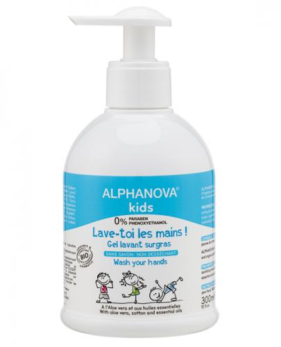  ALPHANOVA KIDS Antybakteryjny żel do mycia rąk - 300 ml - Apteka internetowa Melissa  