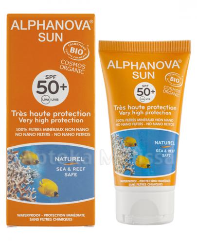 ALPHANOVA SUN Bio krem przeciwsłoneczny SPF50+ - 50 g - Apteka internetowa Melissa