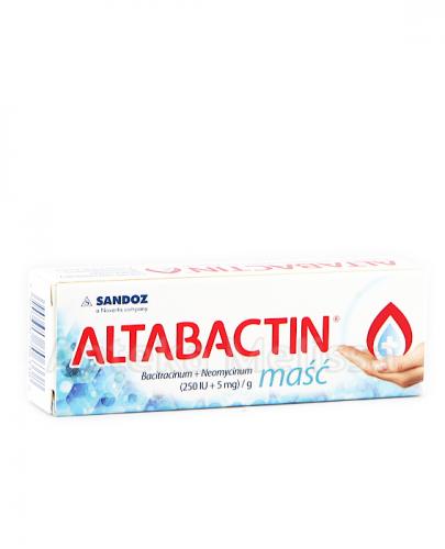  ALTABACTIN (250 IU+5 mg)/g Maść - 5 g - Apteka internetowa Melissa  
