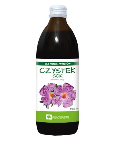 Alter Medica Czystek sok - 500 ml