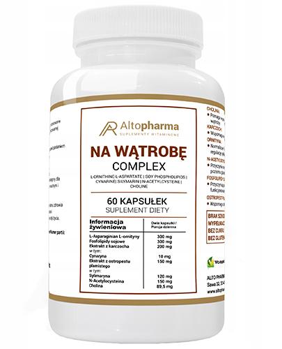 Altopharma Na wątrobę Complex - 60 kaps. - cena, opinie, stosowanie - Apteka internetowa Melissa