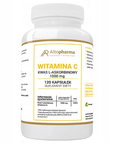  Altopharma Witamina C Kwas L-askorbinowy 1000 mg - 120 kaps. - Apteka internetowa Melissa  