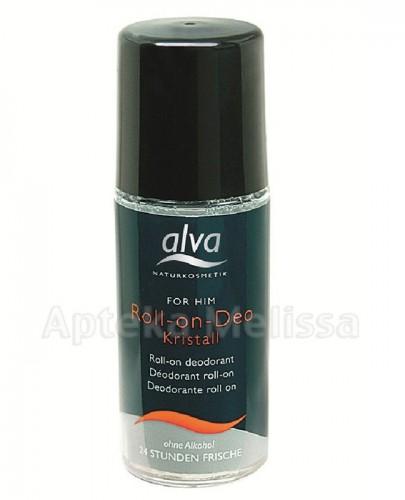  ALVA FOR HIM Dezodorant z kryształu roll-on - 50 ml - Apteka internetowa Melissa  