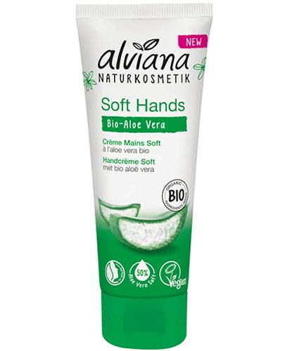  Alviana Soft Hands Krem do rąk z bio aloe vera - 75 ml - cena, opinie, właściwości - Apteka internetowa Melissa  