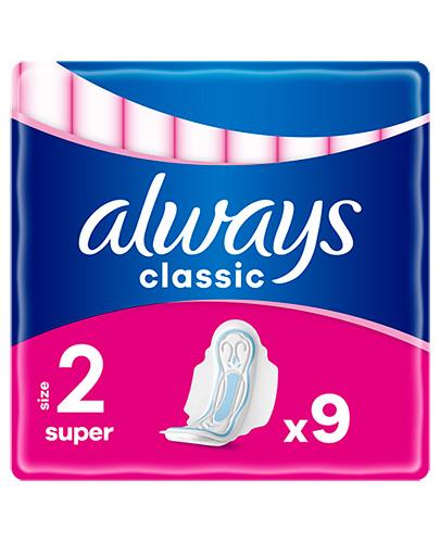 ALWAYS CLASSIC Podpaski ze skrzydełkami Maxi - 9 szt. - Apteka internetowa Melissa