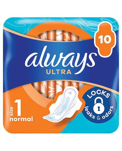 Always Ultra Normal 1 Podpaski ze skrzydełkami - 10szt. - cena, opinie, właściwości - Apteka internetowa Melissa