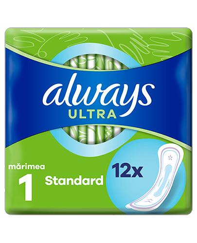 Always Ultra Standard 1 Podpaski bez skrzydełek - 12 szt. - cena, opinie, właściwości - Apteka internetowa Melissa