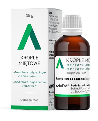 AMARA Krople miętowe - 35 g