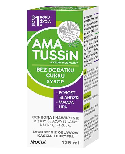  Amatussin Syrop, 125 ml, cena, opinie, wskazania - Apteka internetowa Melissa  