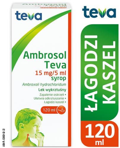 AMBROSOL TEVA Syrop 15 mg/5ml, 120 ml - Apteka internetowa Melissa